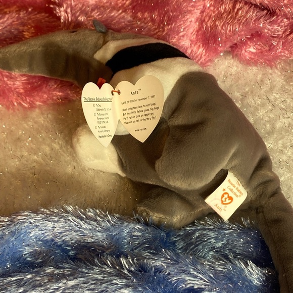 🎁4/$25🎁 *Ants Beanie Baby Anteater - Picture 6 of 9